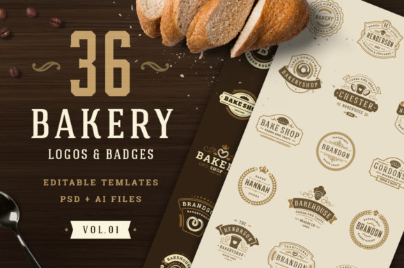 Download Bakery Logos and Badges - Logos Collection
