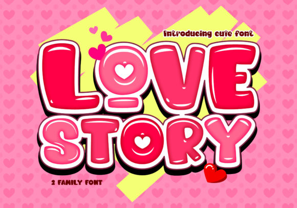 Download &nbsp;Love Story Font - Love Collection