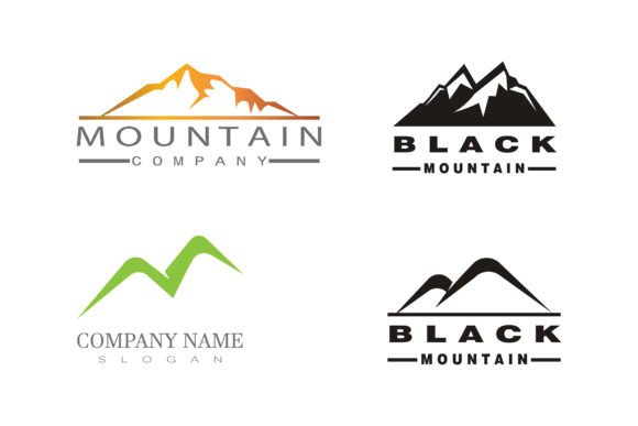 Download Simple Modern Mountain Logos - Logos Collection