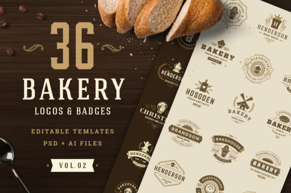 Download Bakery Logos and Badges - Logos Collection
