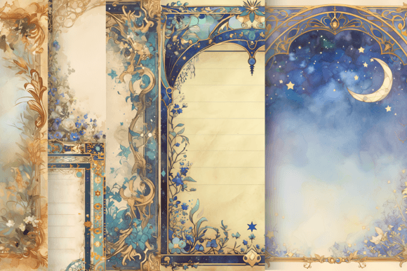 Download Dreamy Arabic Journal Paper Arab Borders - Dream Collection