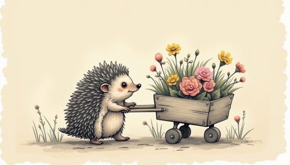 Download A Charcoal Sketch of a Tiny Hedgehog Pus - Pus Collection