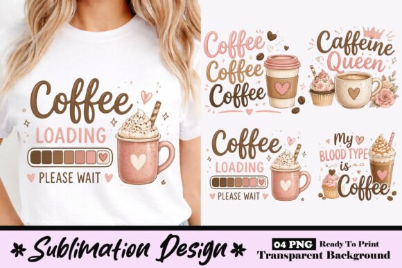 Download Coffee Loading Cute Pink Coffee Lover - Love Collection