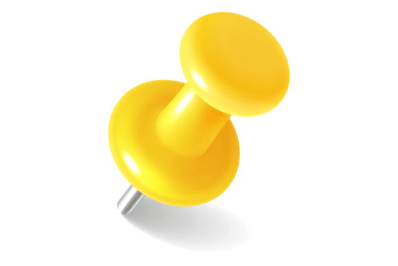 Download Plastic Thumb Tack. Realistic Yellow Pus - Pus Collection