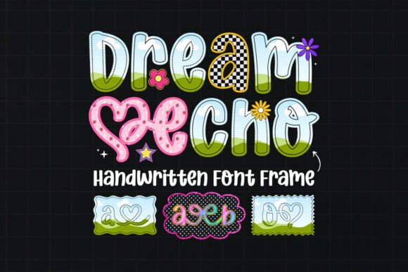 Download Dream Echo Canva Font Frame Template - Dream Collection